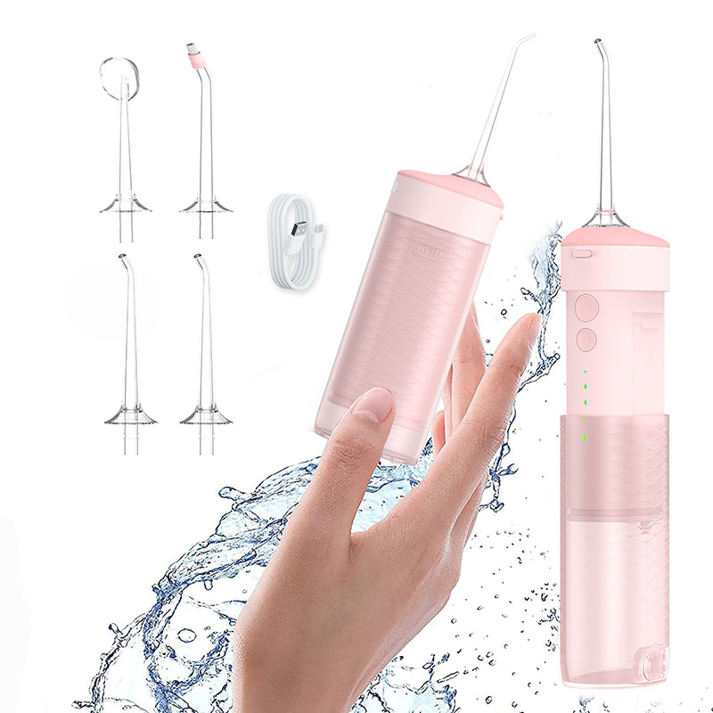 Małe domowe przenośne flosser wody